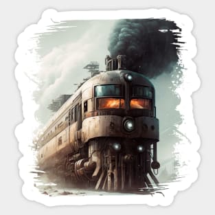 Snowpiercer Train Sticker